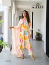 Disney Vol 2 By Mittoo Rayon Printed Kurti With Bottom Dupatta Wholesale Online